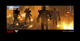 Illustration for article titled He Is The Law: Your First Look At Judge Dredd Movie!